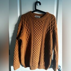 Women’s Merino Aran sweater